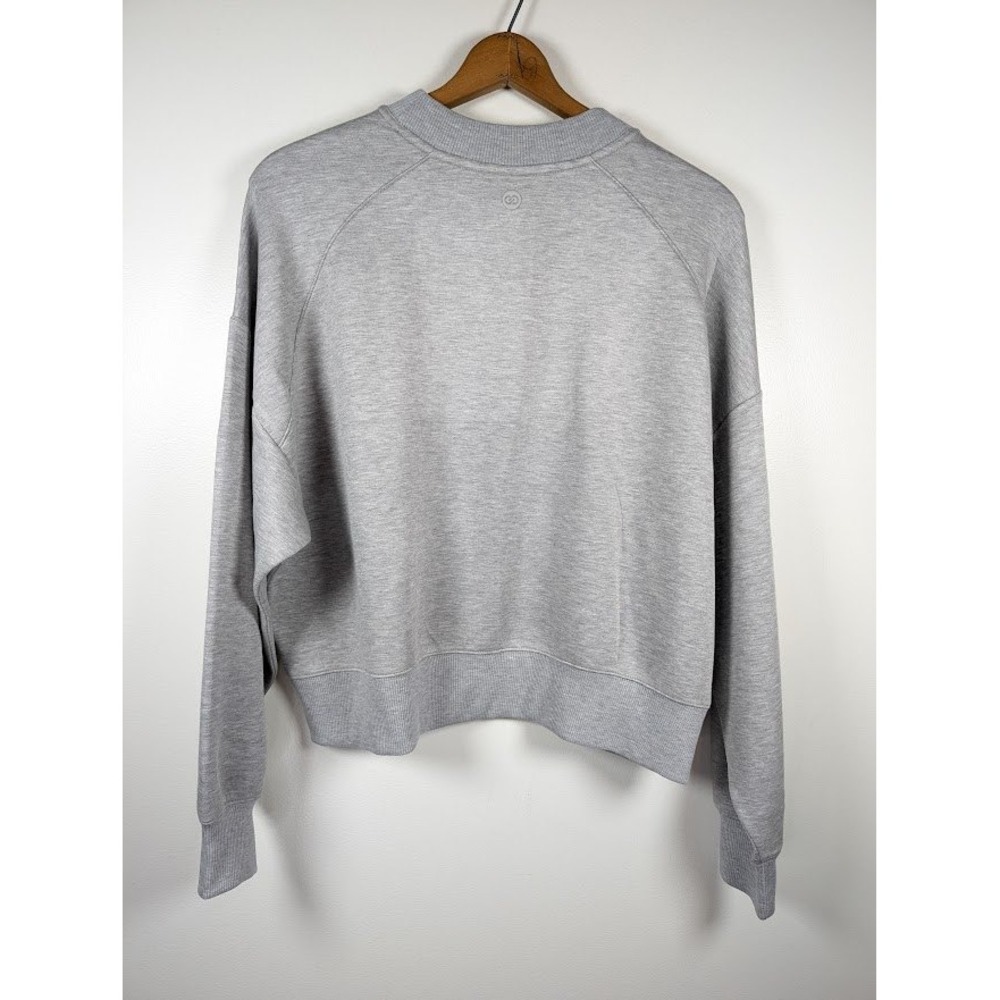 Calia Women's Pique Scuba Crew Sweatshirt Women's Large Tennis Pickleball NEW - Picture 2 of 7